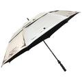 H2NO Chrome Golfschirm UPF 50 Silber/Schwarz