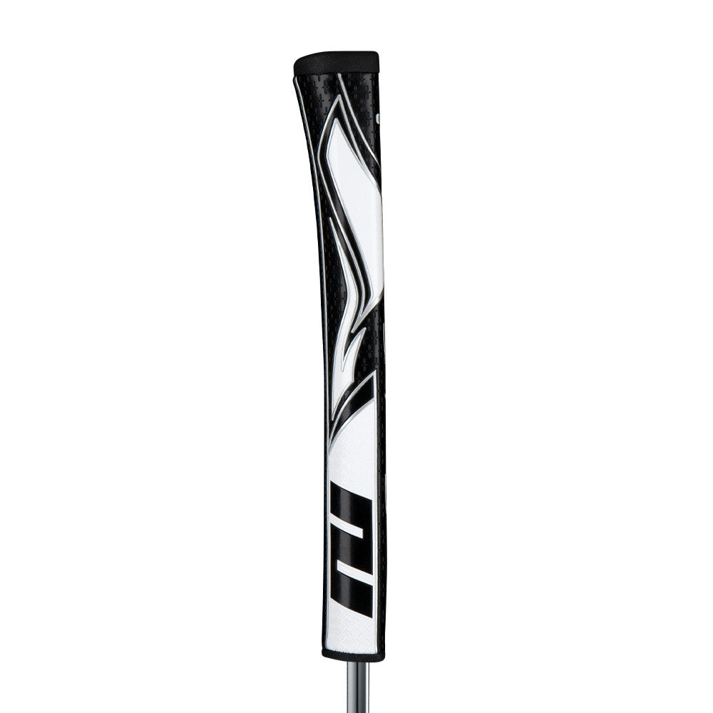 Grip de putter Zenergy Pistol 2.0 64g noir-blanc