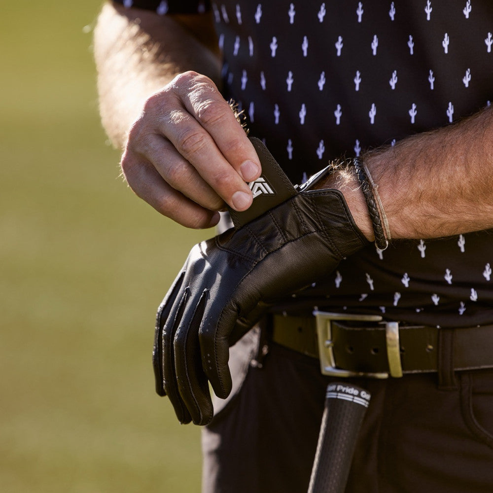 Gant de golf PXG Players Cabretta homme noir main droite (pour gauchers)