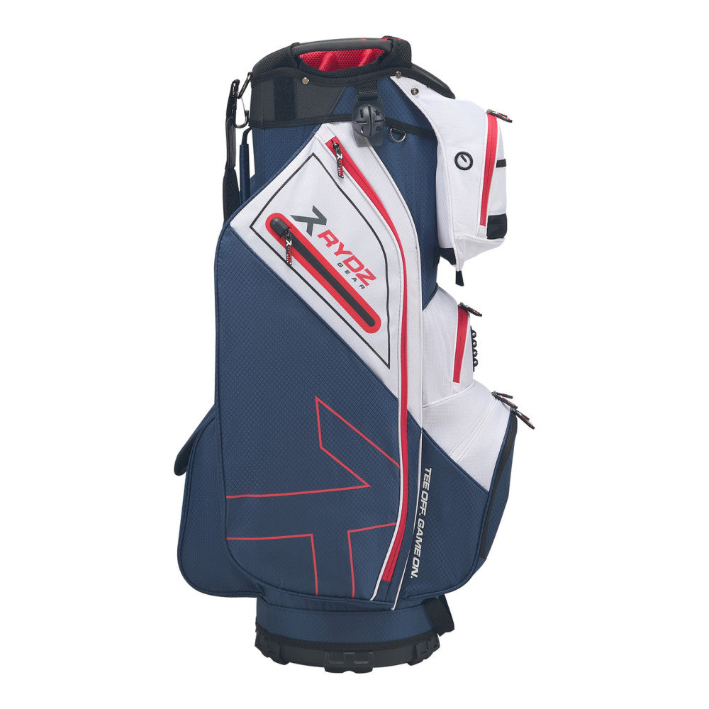 Firestarter Cart Bag Navy/White/Red