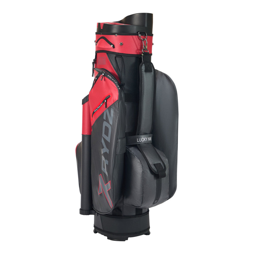 Lucky Nine Cartbag Schwarz/Rot