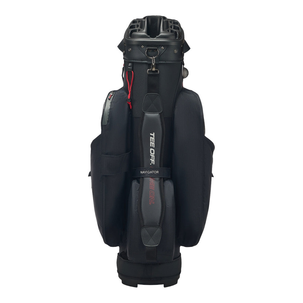 Navigator QO14 Waterproof Cart Bag Black/Charcoal/Red
