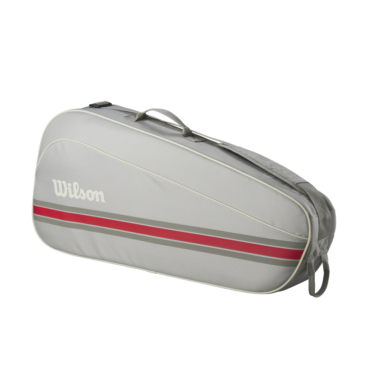 Team 3er Schlägertasche Hellgrau