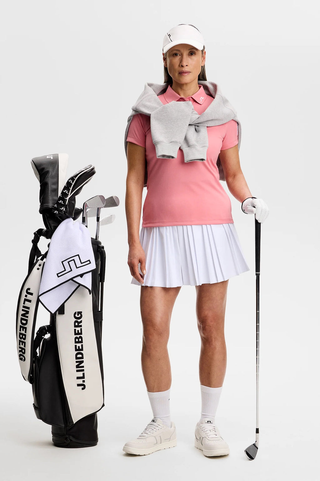 Polo Tour Tech da donna Flamingo Plume