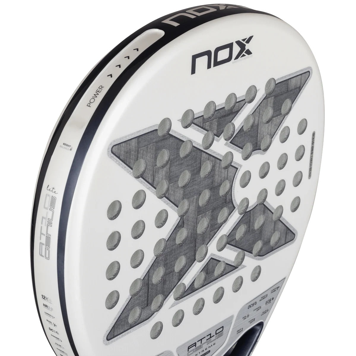Raquette de padel AT10 Genius 12K Alum XTREM LITE 2026 par Agustin Tapia
