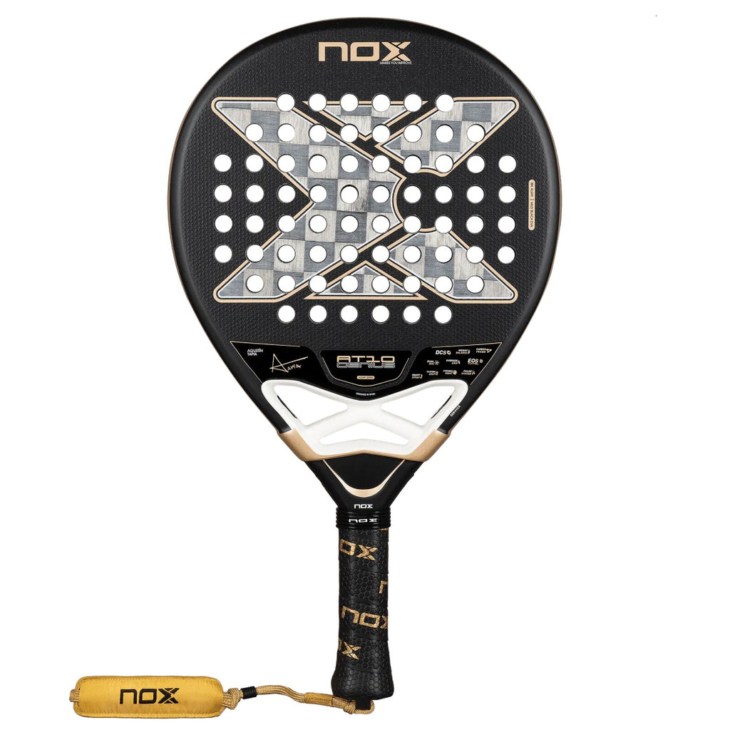 Raquette de padel AT10 LUXURY GENIUS 18K ALUM 2026 par Agustin Tapia