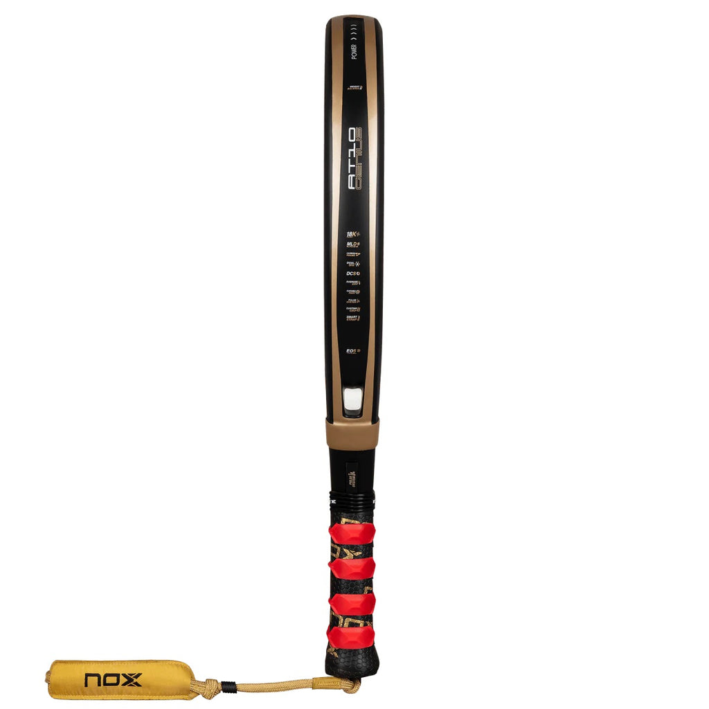 Raquette de padel AT10 LUXURY GENIUS 18K ALUM 2026 par Agustin Tapia