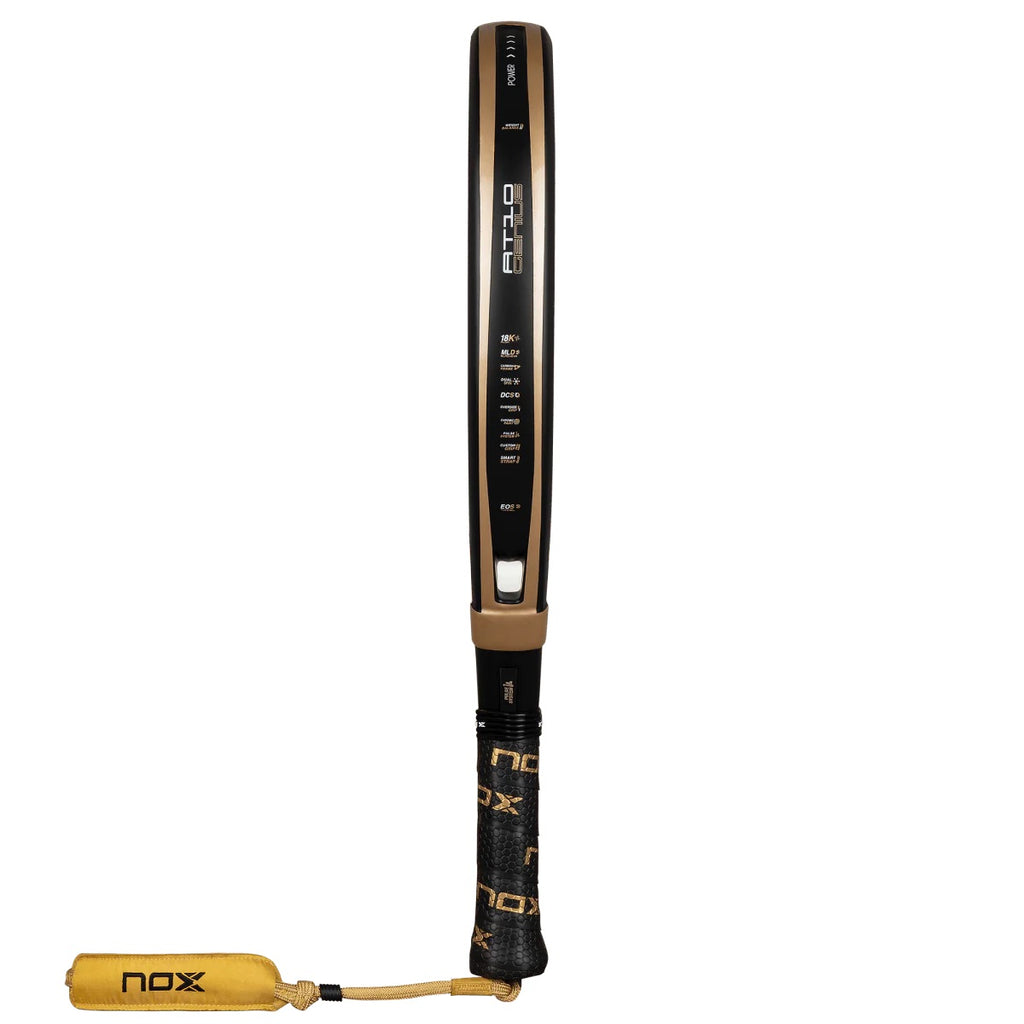 Raquette de padel AT10 LUXURY GENIUS 18K ALUM 2026 par Agustin Tapia