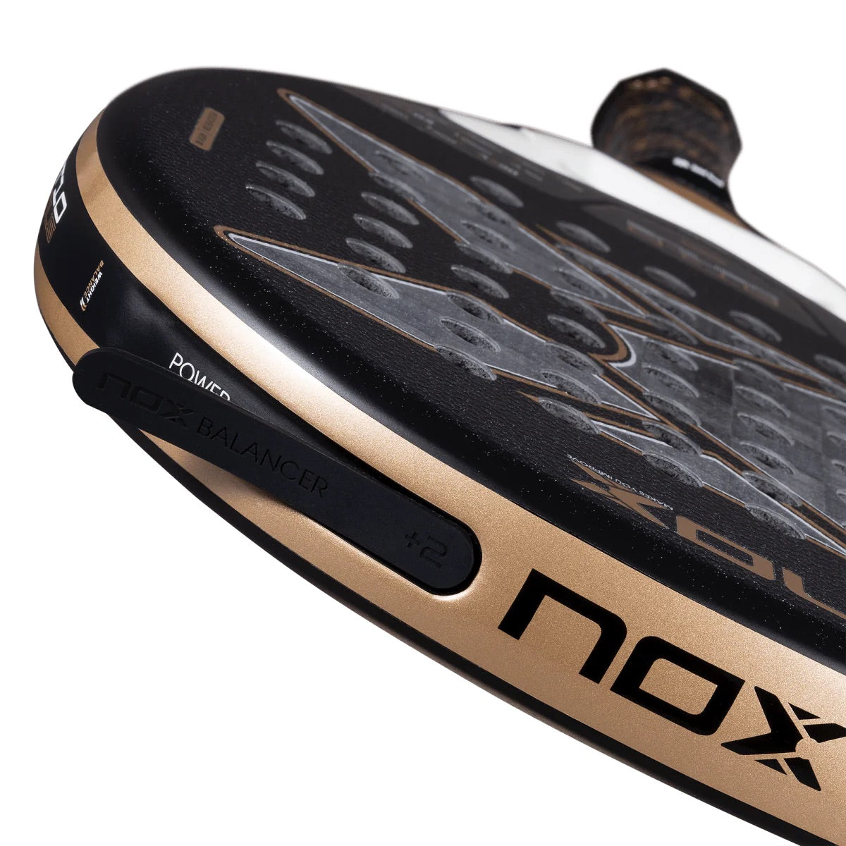 Raquette de padel AT10 LUXURY GENIUS 18K ALUM 2026 par Agustin Tapia
