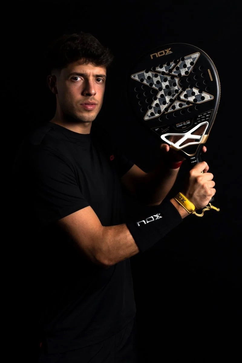Raquette de padel AT10 LUXURY GENIUS 18K ALUM 2026 par Agustin Tapia