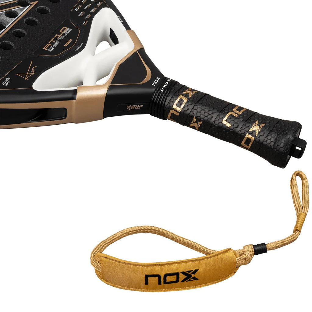 Raquette de padel AT10 LUXURY GENIUS 18K ALUM 2026 par Agustin Tapia