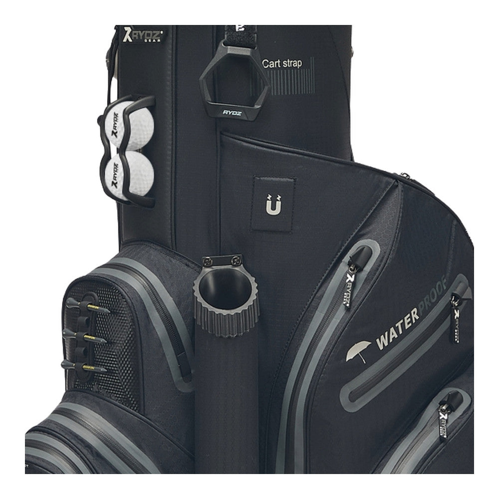 Skip Q9 Waterproof Cart Bag Black/Black