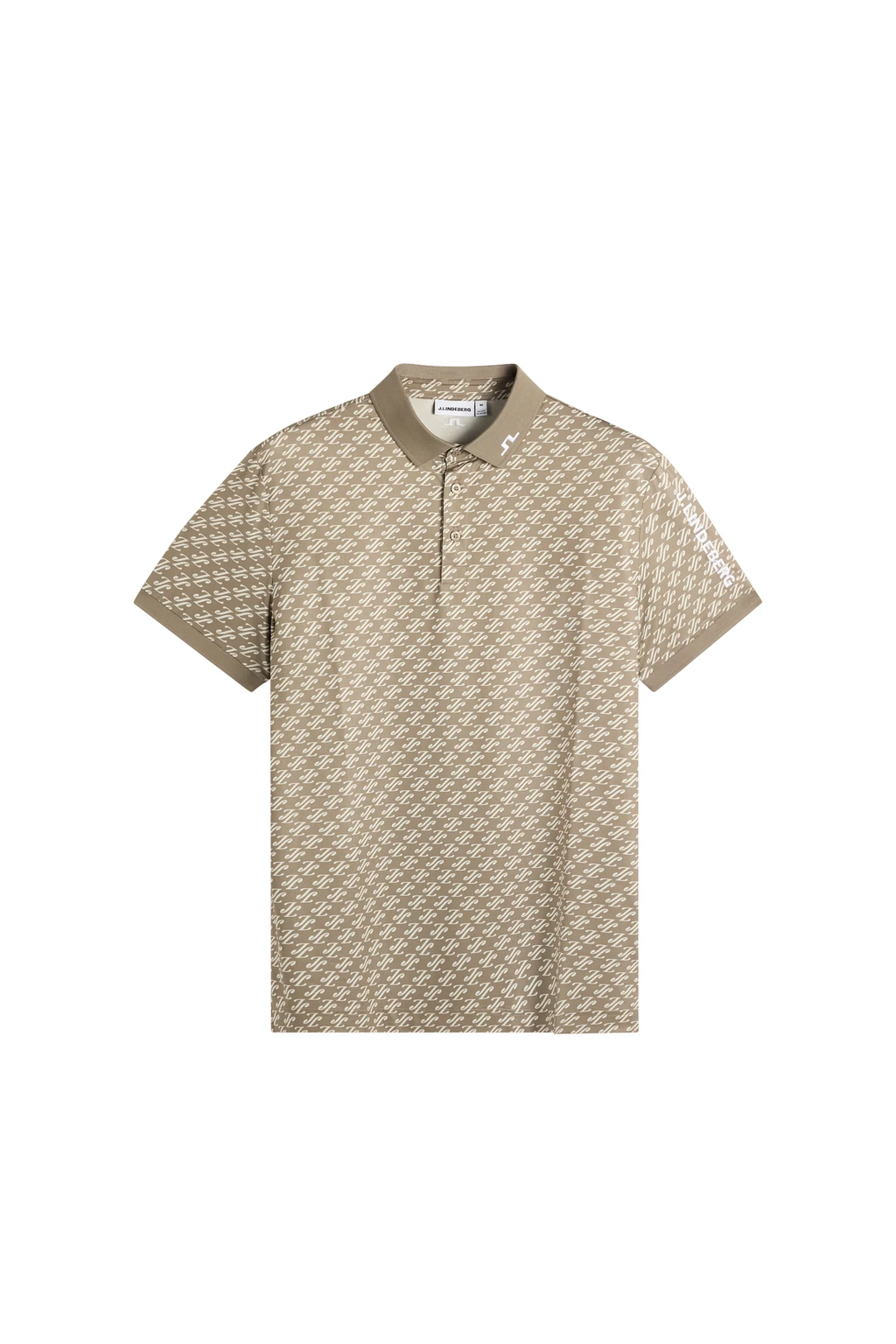 Tour Tech Print Polo Herren