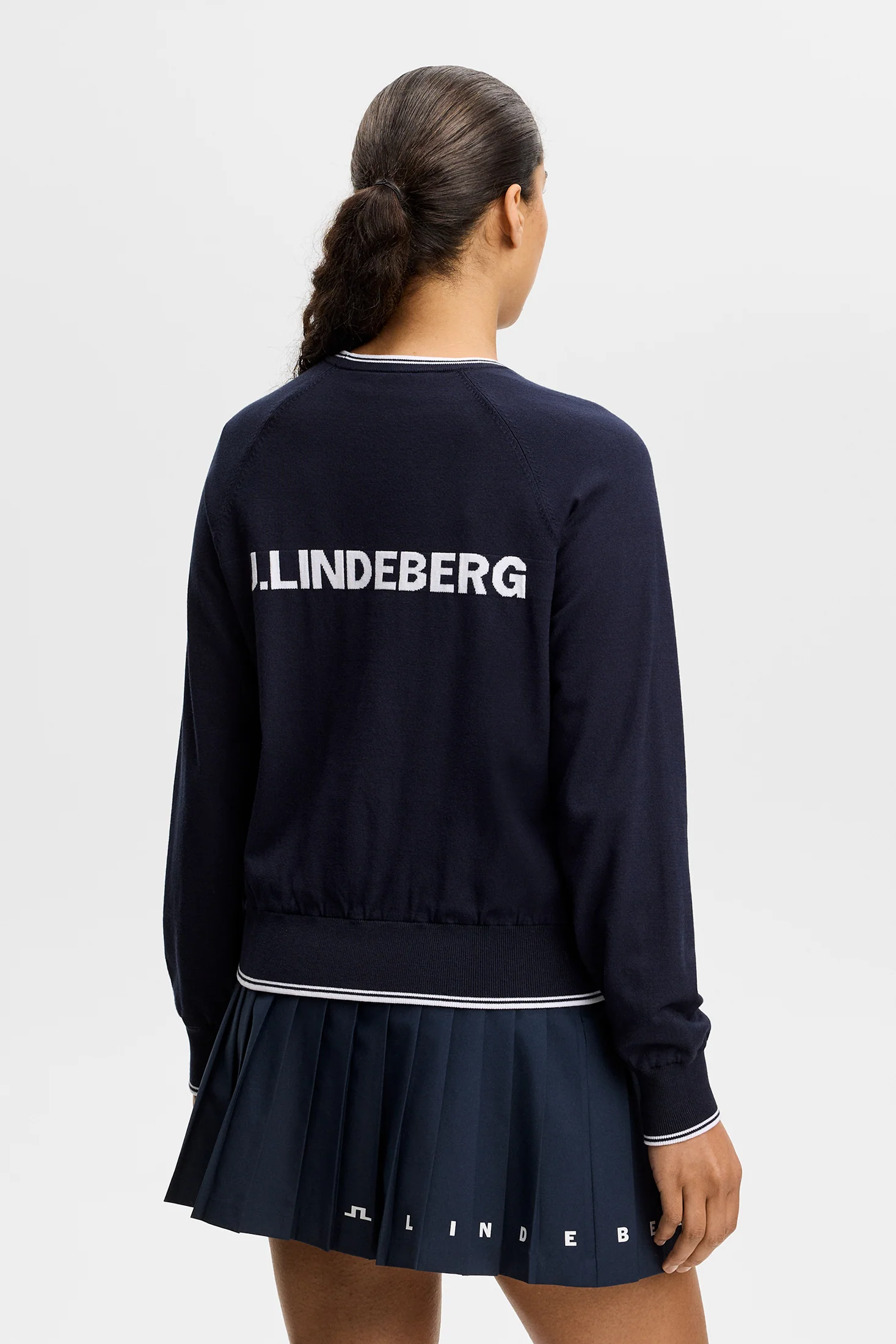 Clarissa Windbreaker Sweater Damen Navy