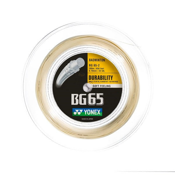 Bobina di corda da badminton BG 65 da 200 m