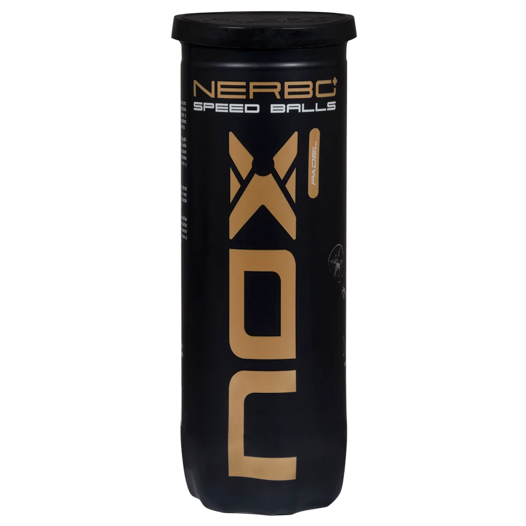 Nerbo+ Speed Padel Balls, 3-ball can