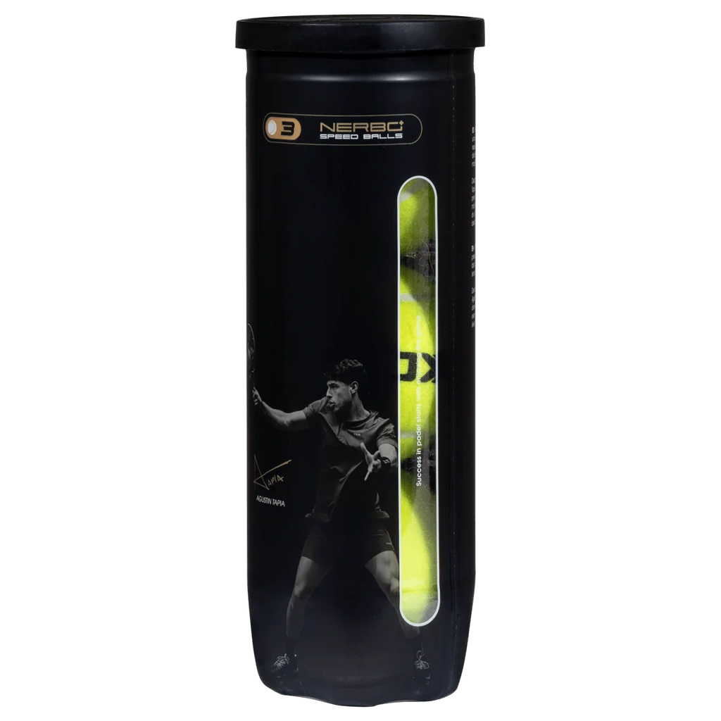 Nerbo+ Speed Padel Balls, 3-ball can