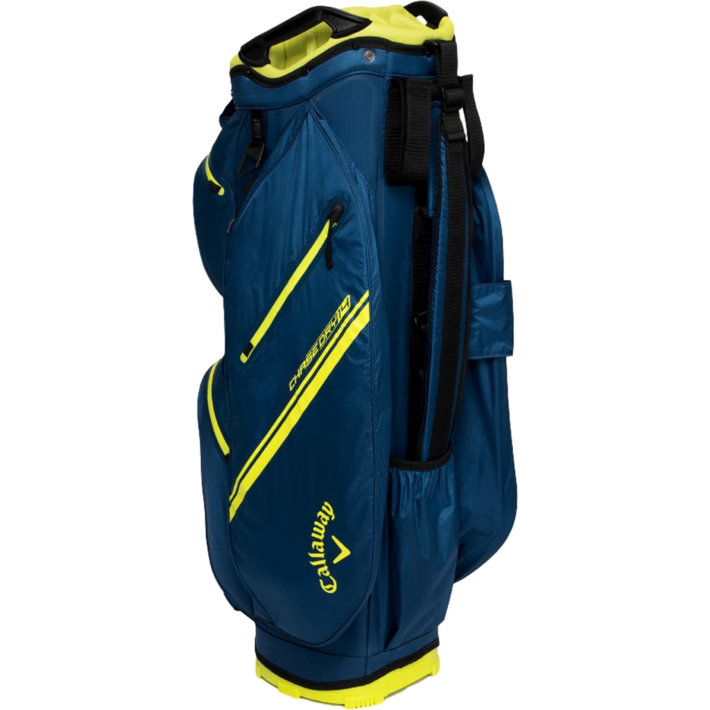 Chase Dry 14 Cart Bag Blue/Yellow