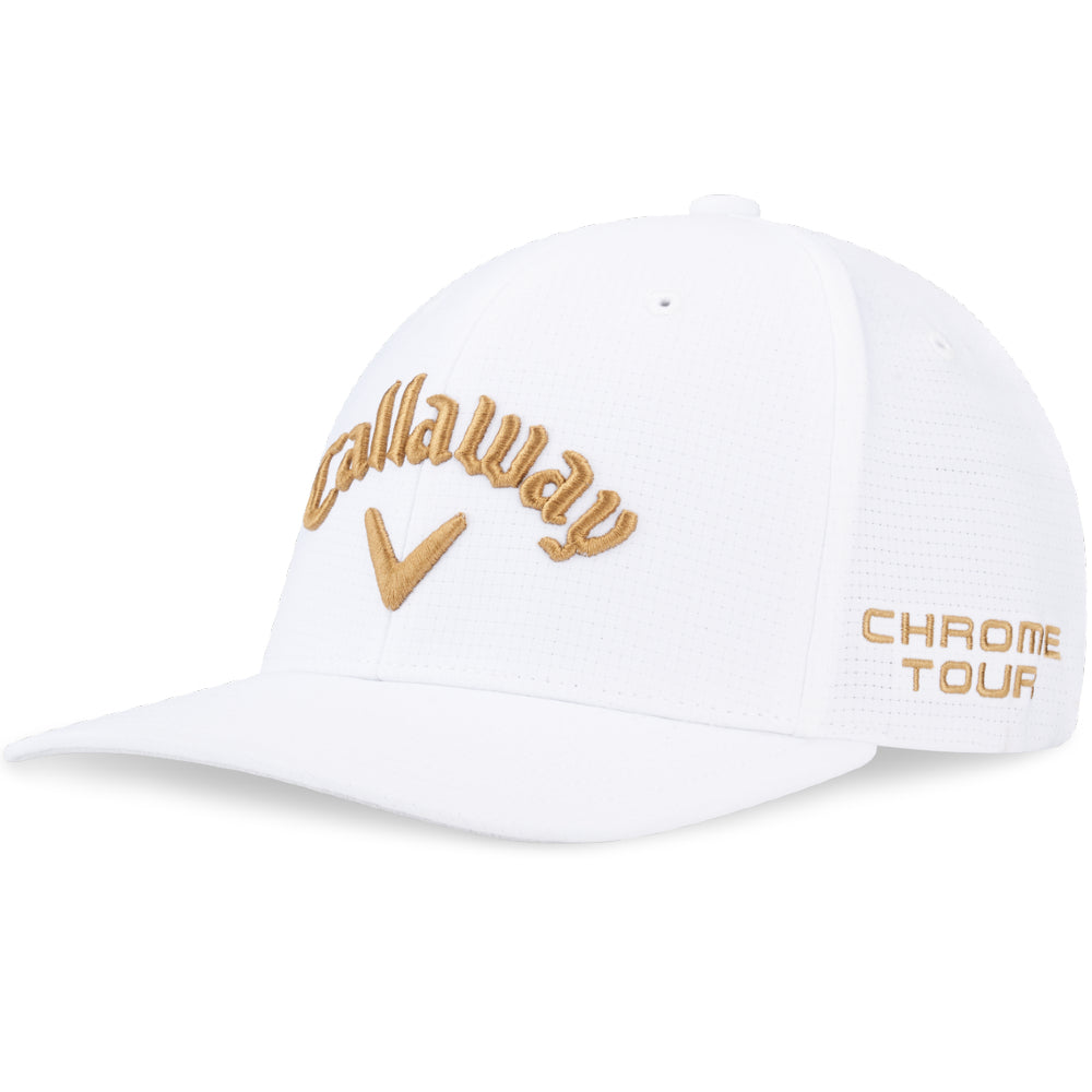 Tour Authentic Performance Pro Cap Weiss/Gold