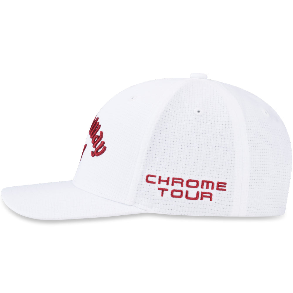 Tour Authentic Performance Pro Cap White/Red