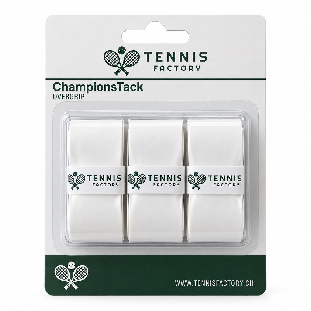 Tennis Factory Overgrip 3-Pack White