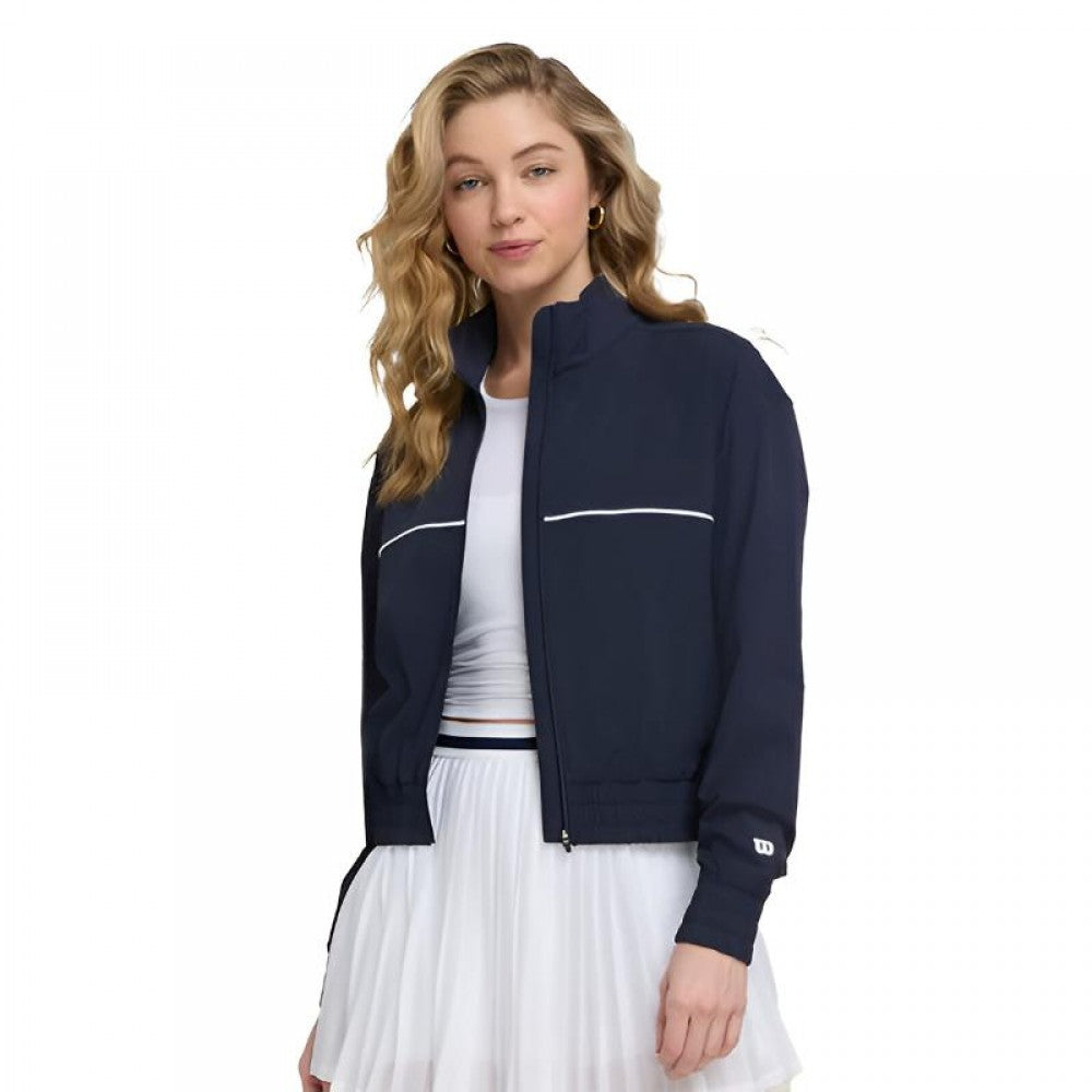 Team Warm-Up Jacke Damen Navy