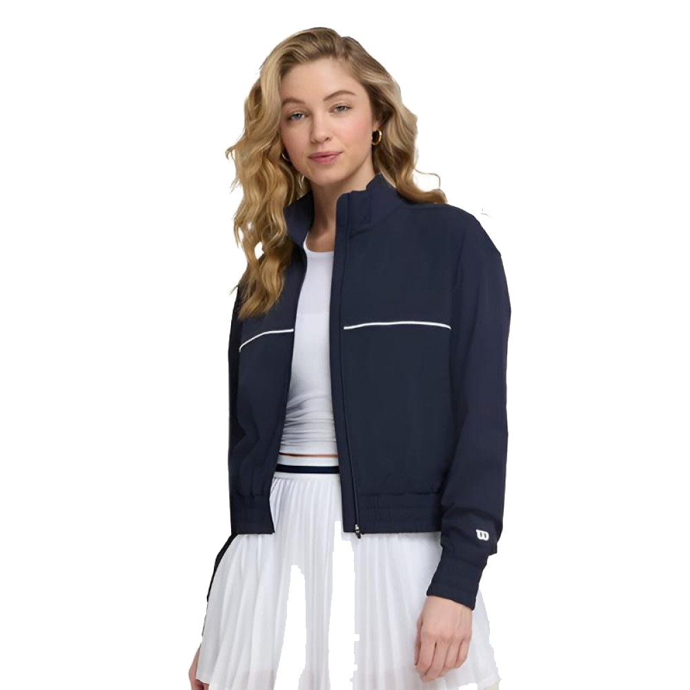 Team Warm-Up Jacke Damen Navy