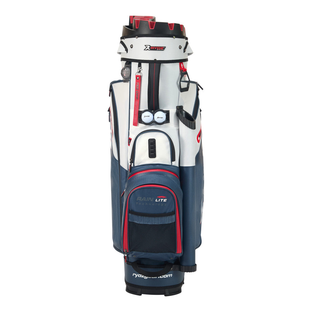 Lucky Nine Cartbag Navy/Weiss/Rot