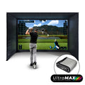 Golfsimulator Enclosure UltraMAX Grau 4 x 2,5 x 1,5 m