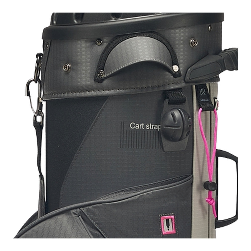 Sac chariot imperméable Skip Q9 anthracite/argent/rose