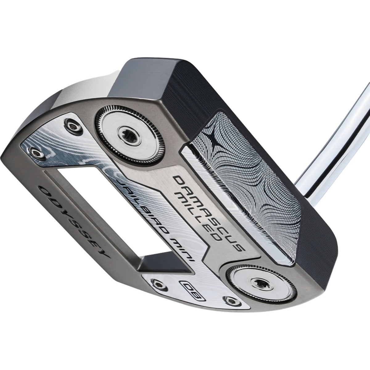 Putter Jailbird Mini DB en acier Damas usiné