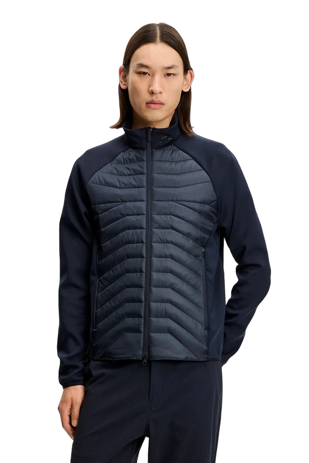 Heyden Quilt Hybrid Jacke Herren Navy