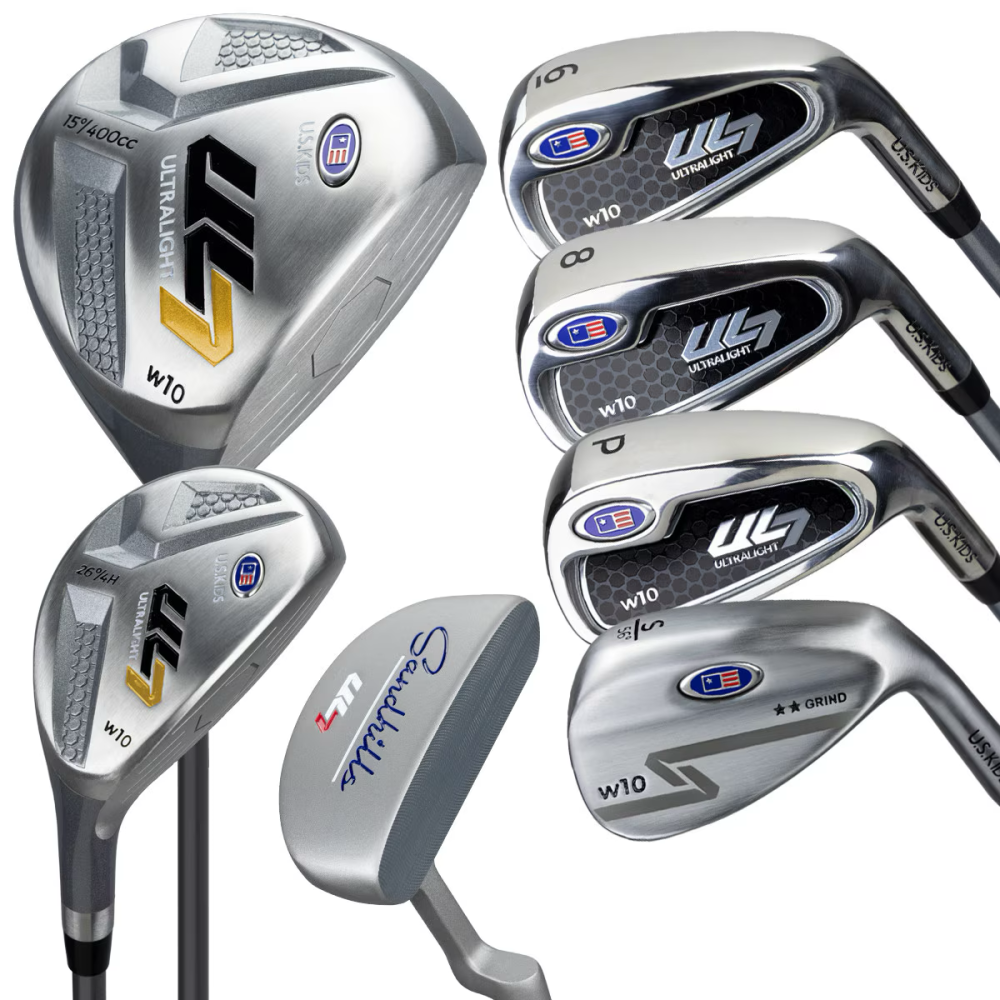 Kinder Golfset UL7 Set 63" (160–168 cm) 7 Schläger Gold