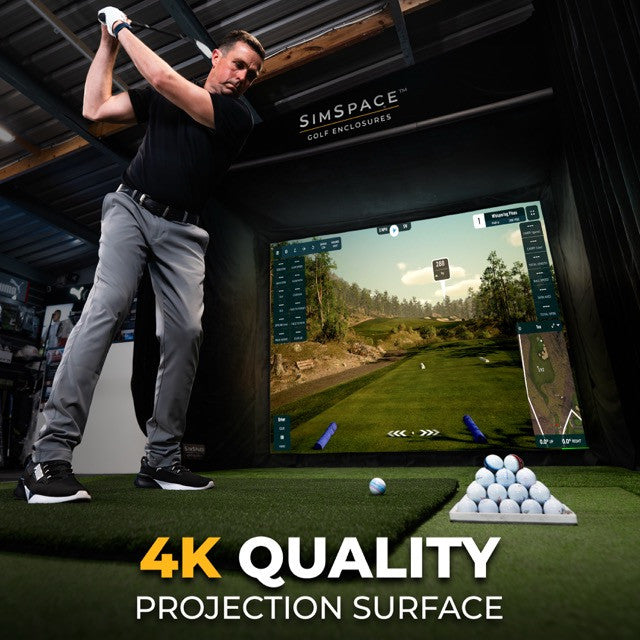 Golfsimulator Enclosure 4 x 3 x 3 m