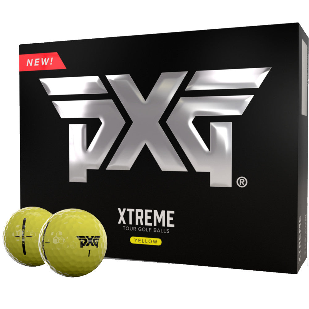 Xtreme Tour Golfbälle Gelb