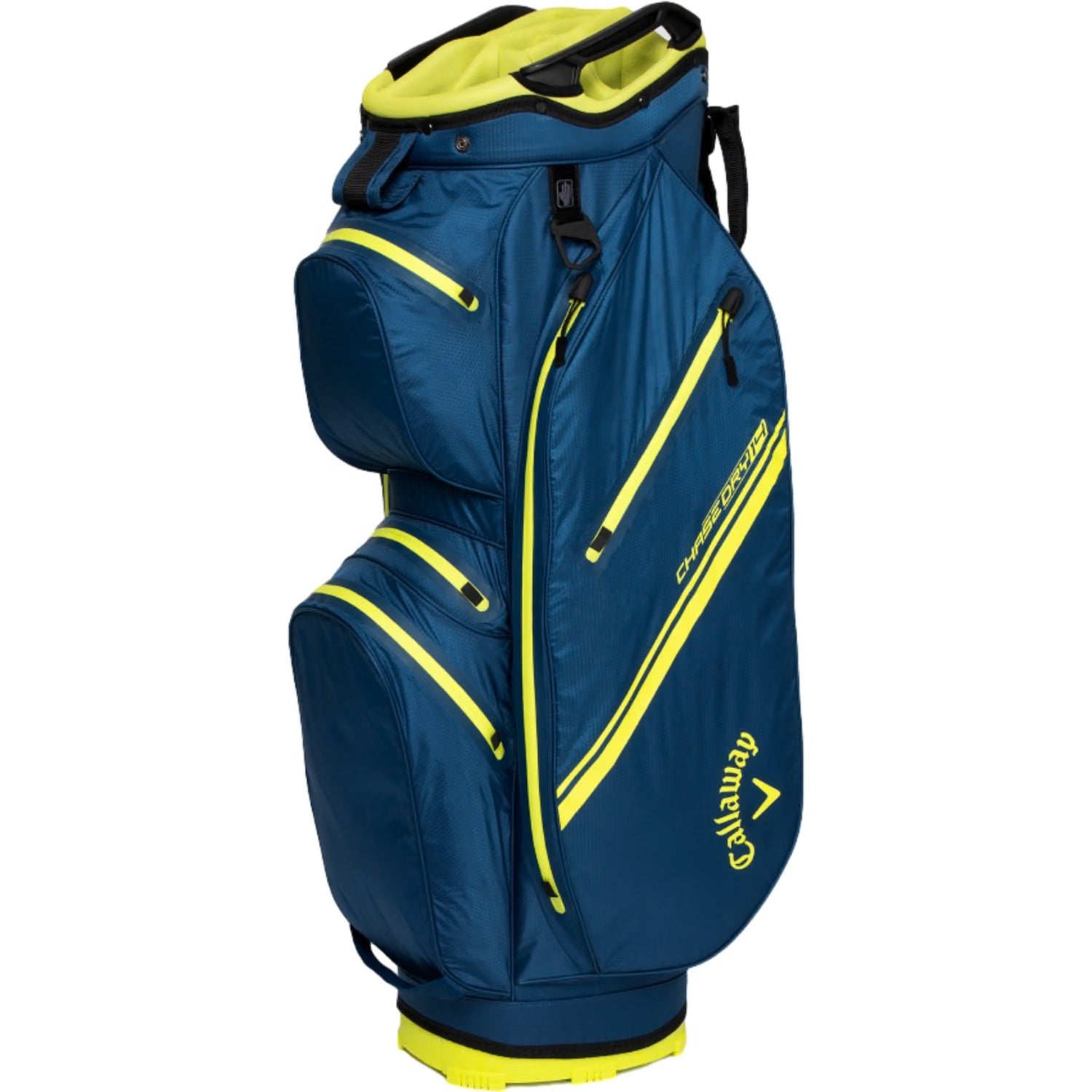 Chase Dry 14 Cart Bag Blue/Yellow
