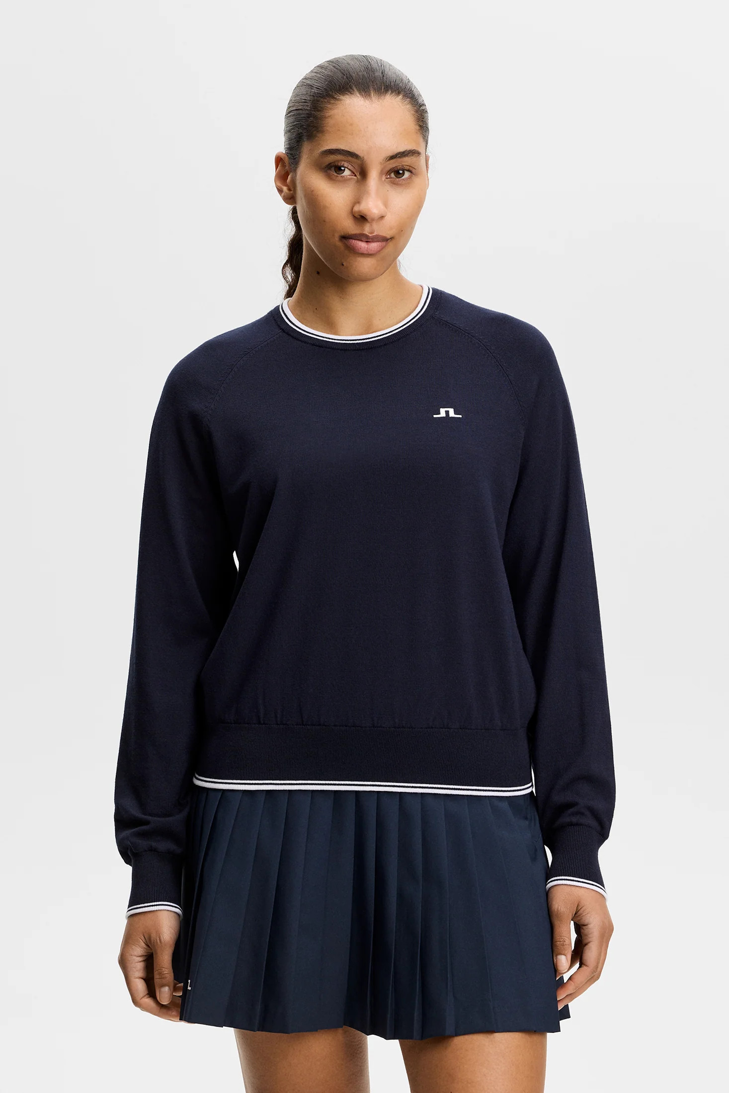 Clarissa Windbreaker Sweater Damen Navy