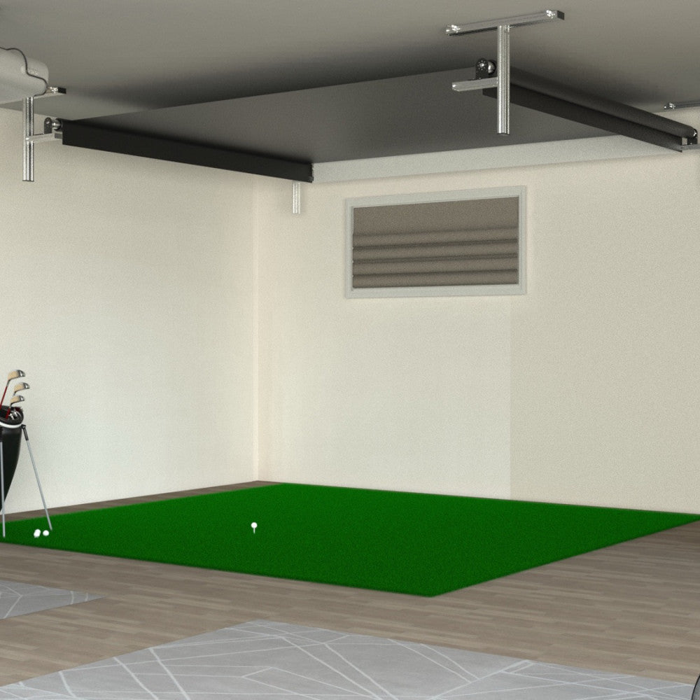 Vanish 11 einfahrbares Golfsimulator-Studio 3,12 x 2,6 x 1,5 m Handkurbel