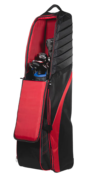 T750 Reisetasche für Golfbag Schwarz/Rot