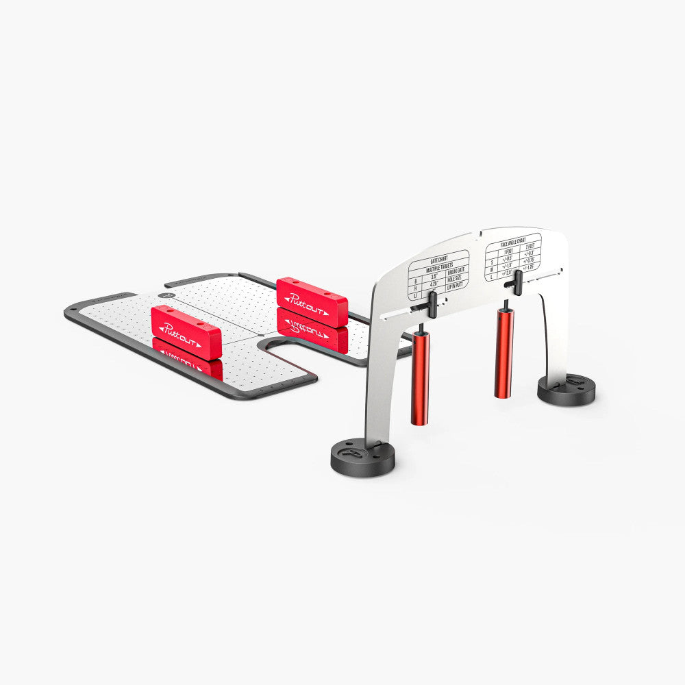 Magnetischer Putting-Spiegel mit verstellbarem Gate