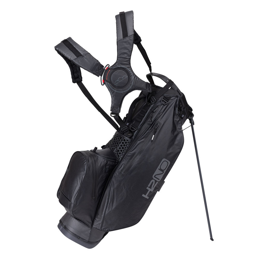 H2NO Lite 14 Way Waterproof Stand Bag Steel/Black