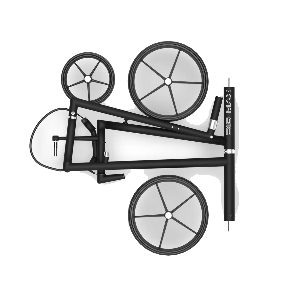 E-Lite 3 Elektro Trolley Schwarz