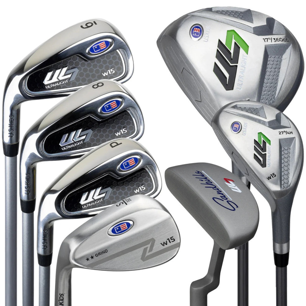 Kids Golf Set UL7 54" (137–145 cm) 7 Clubs Purple