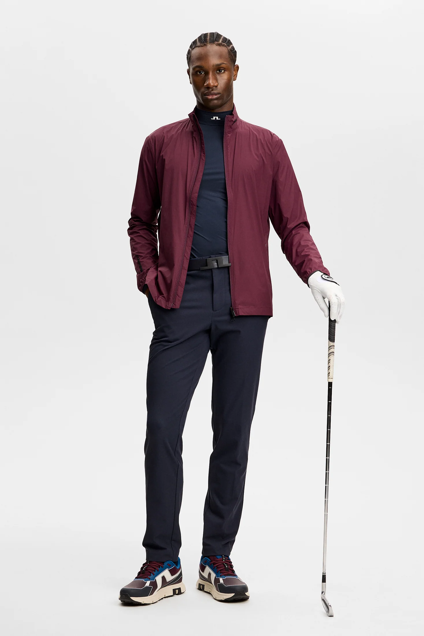 Ellott Fleece Twill Hose Herren Navy