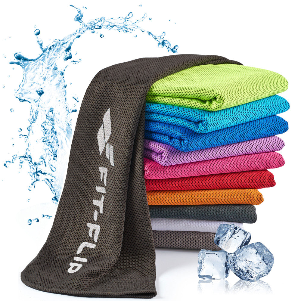 Counter Display with 16 Cooling Towels