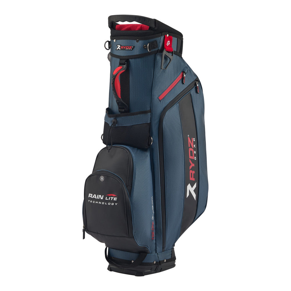 Jetpack 14 Way Water-Resistant Stand Bag Navy/Black/Red