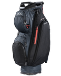 Sac chariot déperlant C100 Steel/noir/rouge
