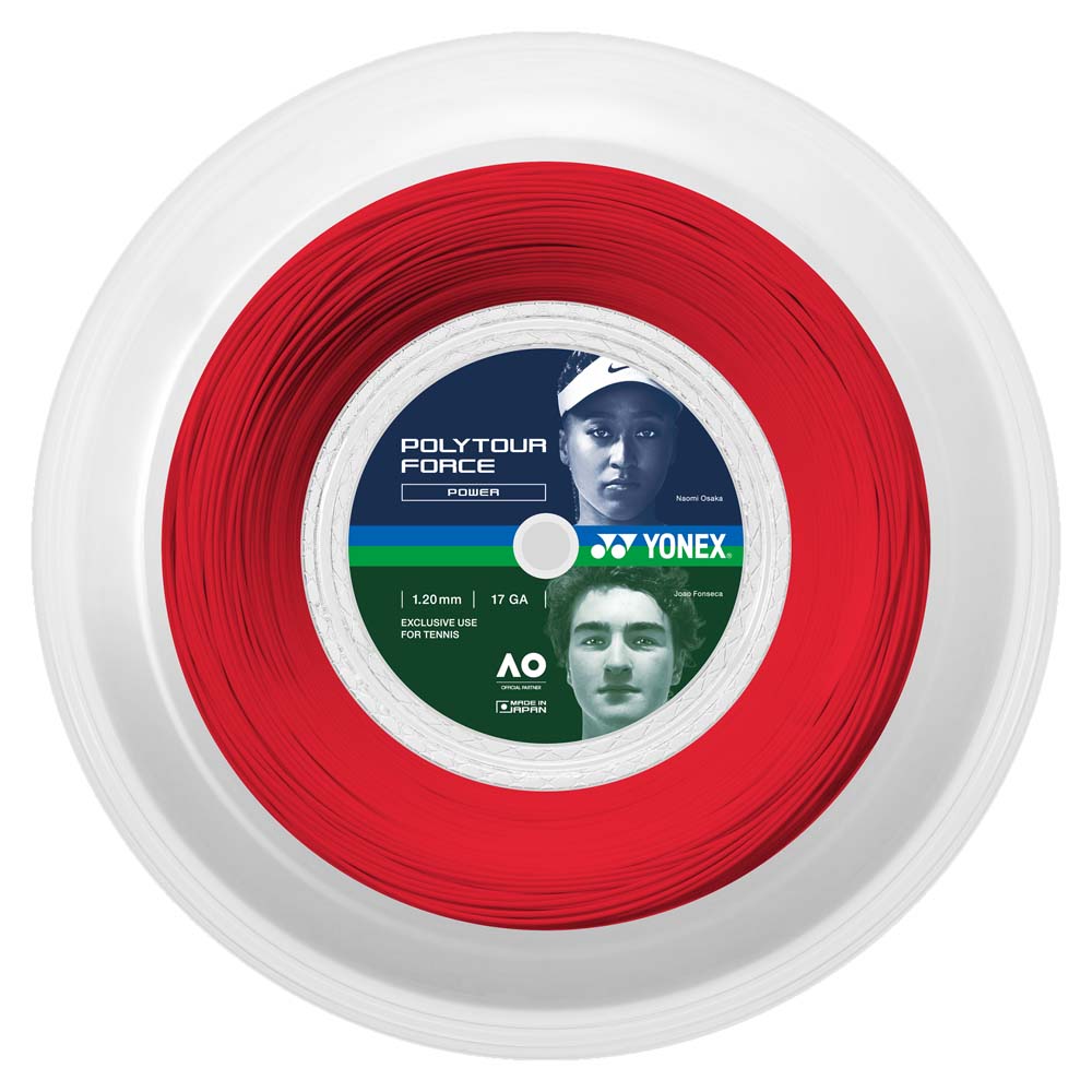 Poly Tour FIRE 125 red 200m string reel