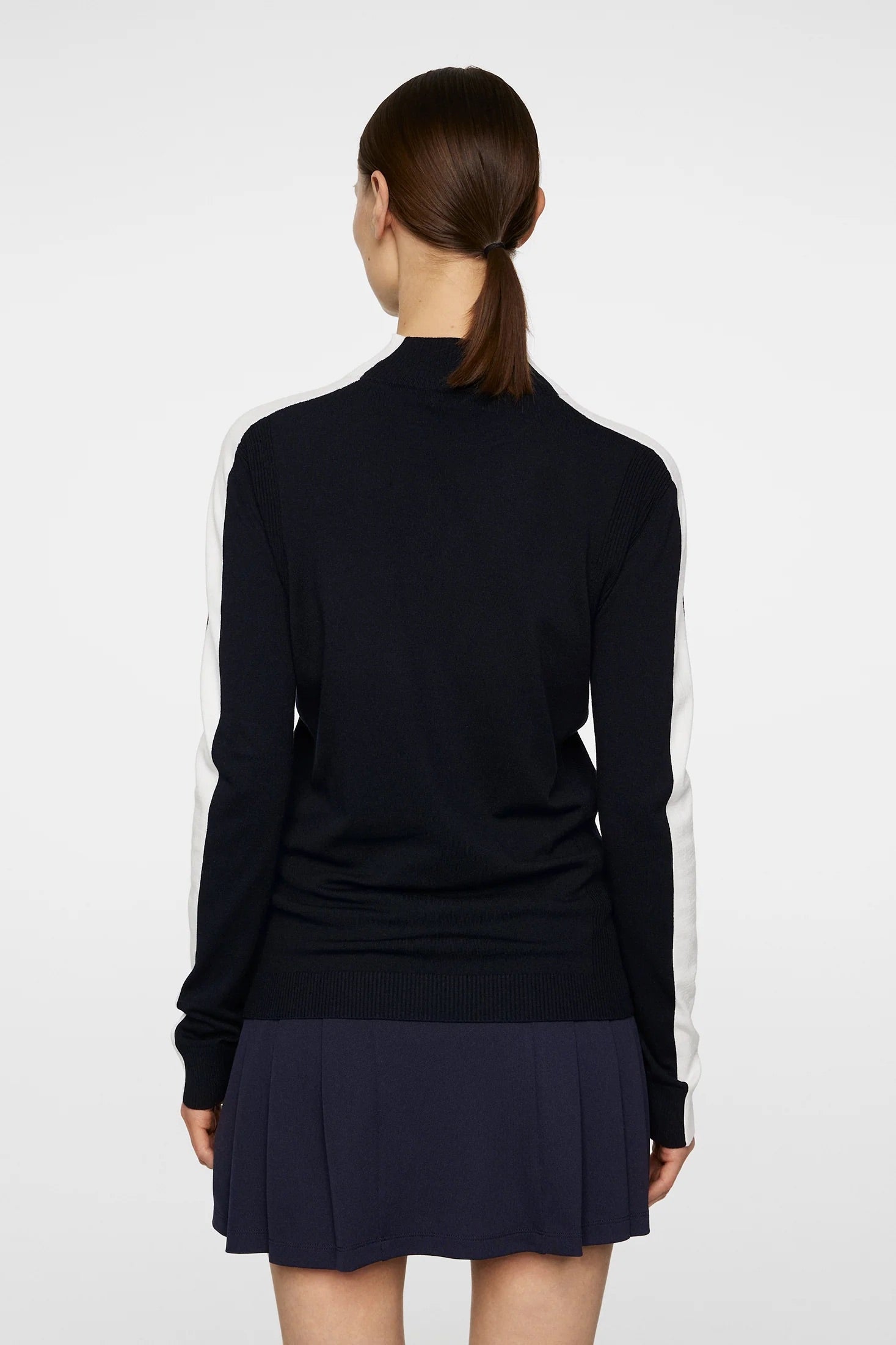 Pull Adia en maille bleu marine