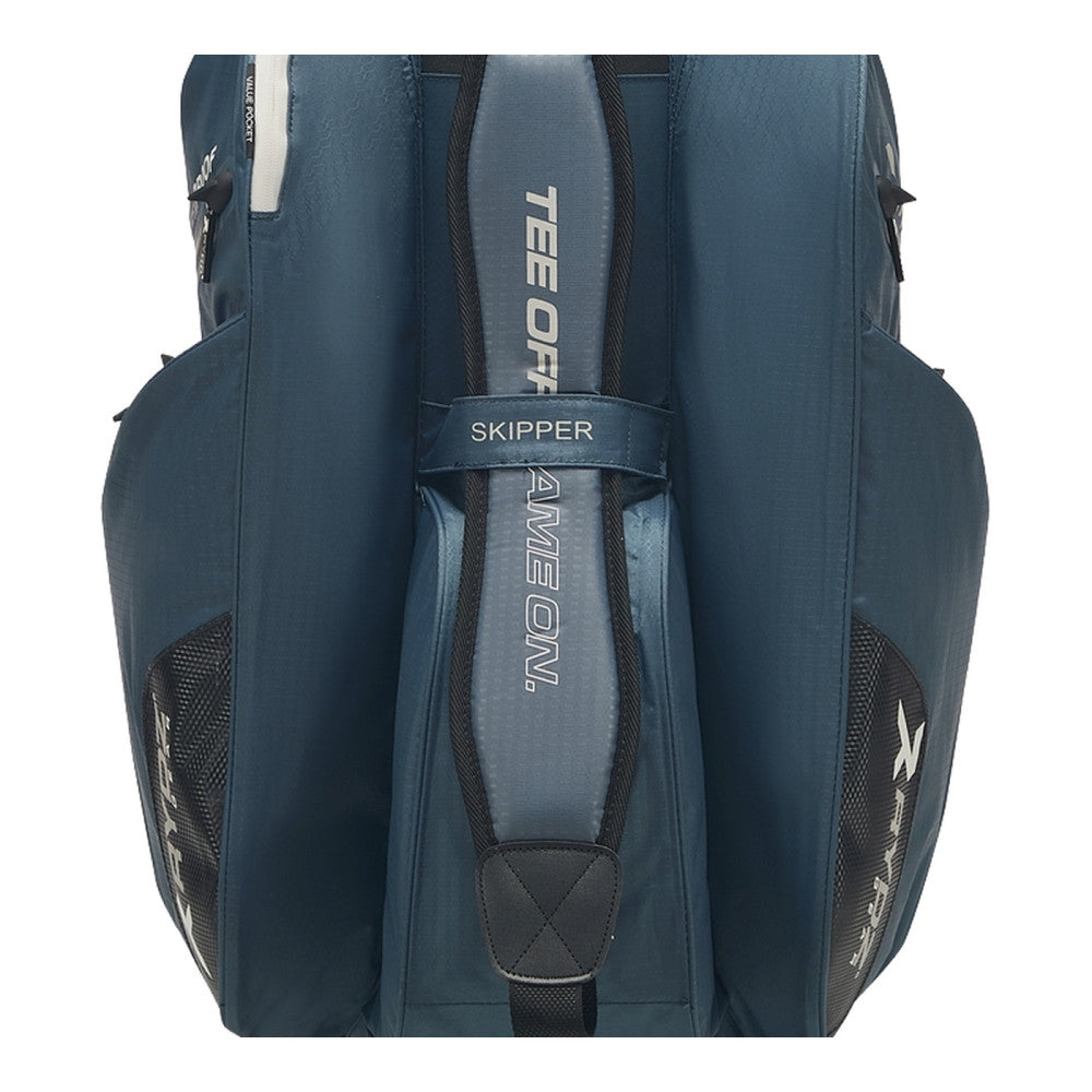 Skip Q9 Waterproof Cartbag Navy/Silber